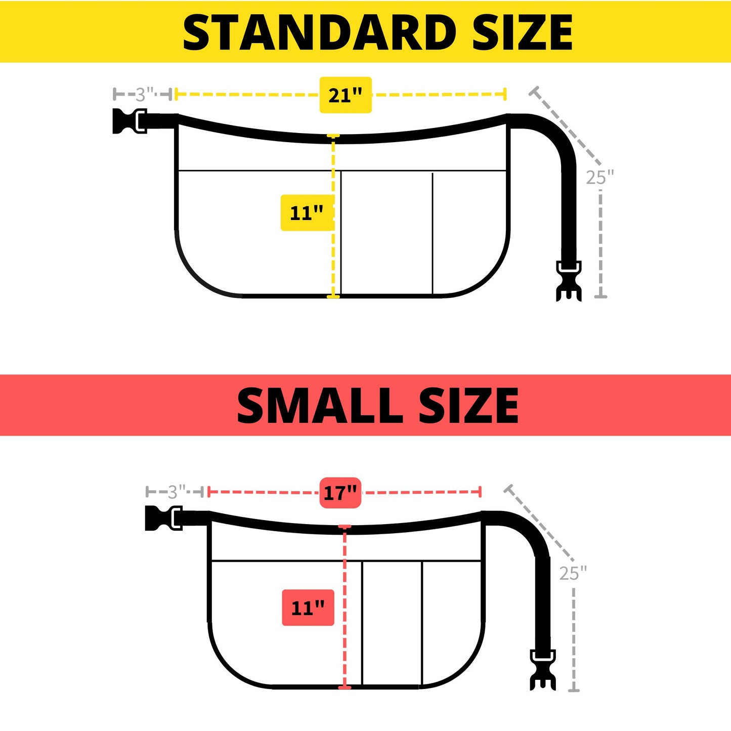 Halbwasserdichte Reinigungsschürze