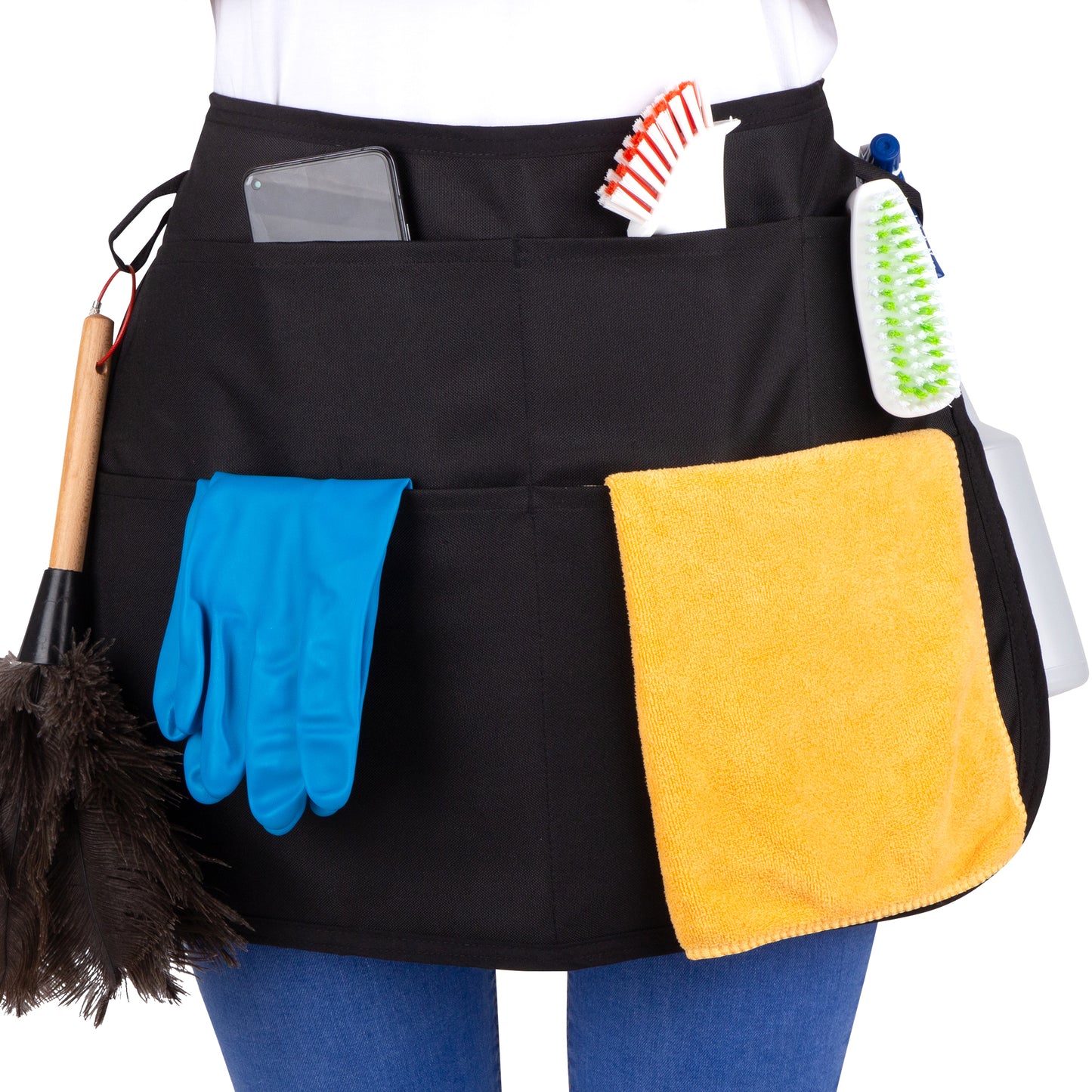 Cleaning Apron Pouch with Pockets
