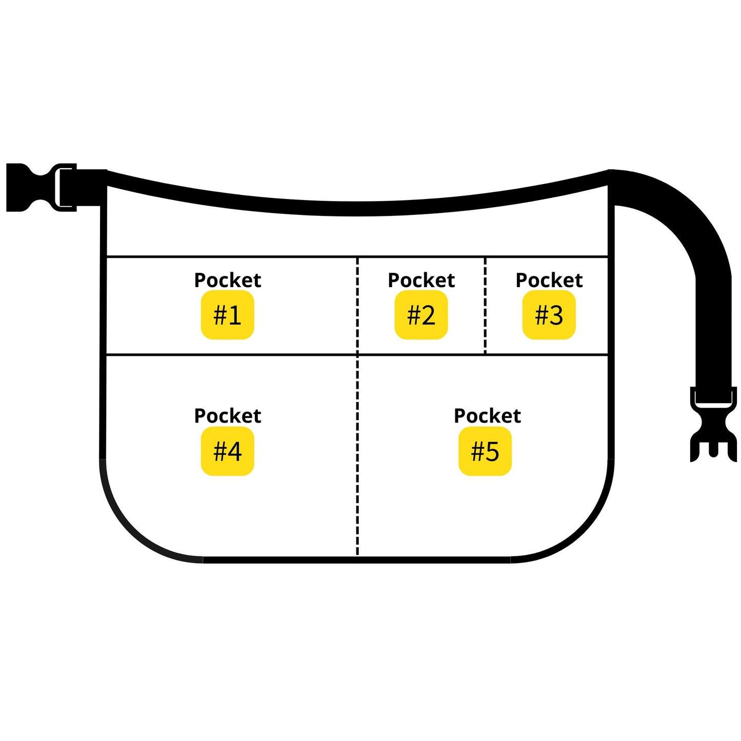 5-Pocket Waterproof Cleaning Apron