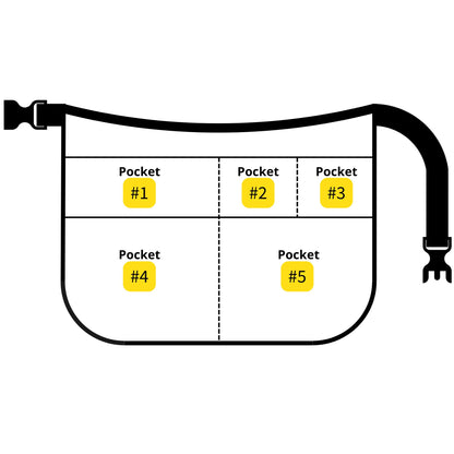 5-Pocket Waterproof Cleaning Apron